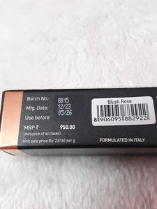 Manish Malhotra Soft Matte Lipstick Blush Rose is