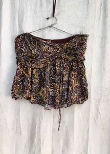 13249. Boho Smocked Skirt