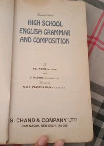 WREN &amp; MARTIN ENGLISH GRAMMAR &amp; COMPOSITION