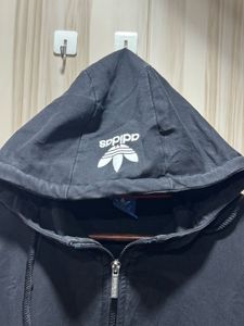 Adidas Orignals Black Zipup Hoodie