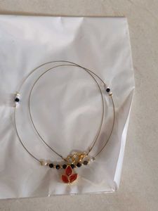 Leaf Pendant Necklace Set