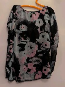 Abstract Print Tunic kaftan