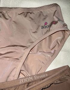 Beige And Brown Panties