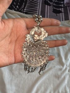 Boho Peacock Pendant Necklace