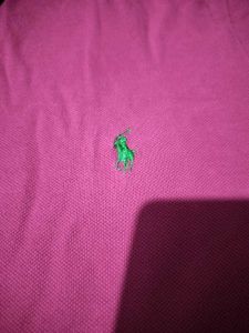 Men's Pink Polo T-Shirt