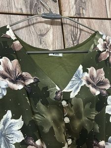 Floral Print Midi Dress