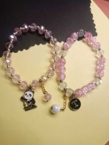 Cute Beaded Bracelets with Charms