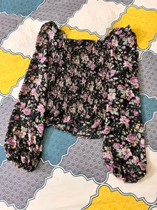 Floral Long Sleeve Top