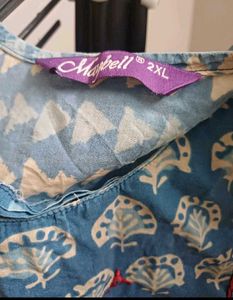 Blue Printed Nighty