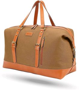 New Aircase Duffle Bag Pu Leather With Strap
