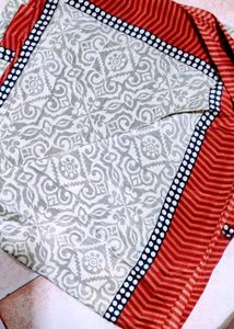 Malai Makhan Crepe Saree