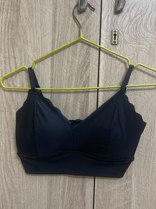 Black Scalloped Bralette