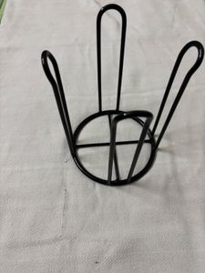 🆕Black Iron Bowl Holder Stand (Multipurpose)