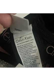 Calvin Klein Black Lightly padded Bra