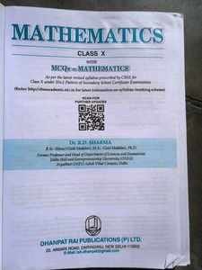 R.D. Sharma Mathematics for Class X