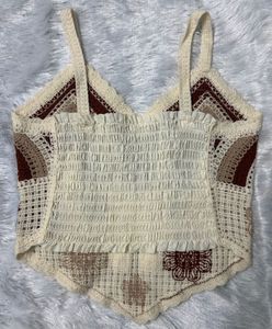 Boho Crochet Crop Top