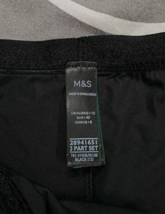 Black M&amp;S panty