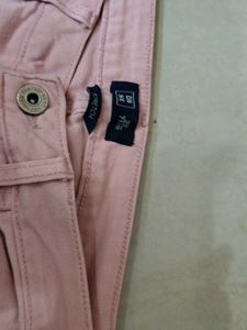 Pink Denim Jeans