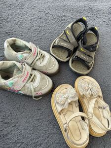 mixed shoes in size 9 / 27 for baby girls