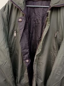 Green Casual Jacket