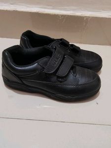 NEW Black Velcro Strap Casual Shoes