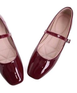 Chic Patent Mary Janes
