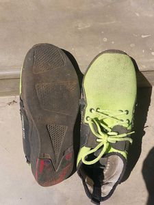 Lime Green Sports Shoes