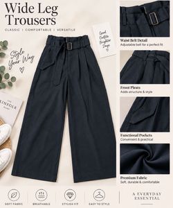 Women's Wide Leg Trousers