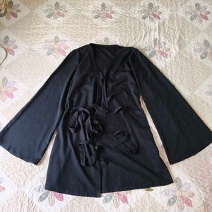 Kimono Inspired Wrap Dress