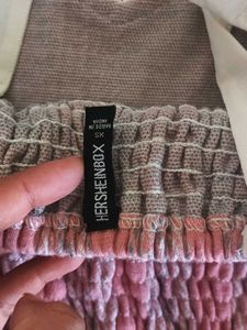 Korean Winter Corset Top and Pants
