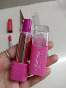 combo lipstick and eye liners