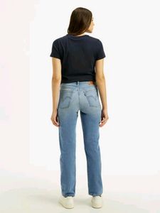 Levi's Mid Rise Straight Fit Jeans