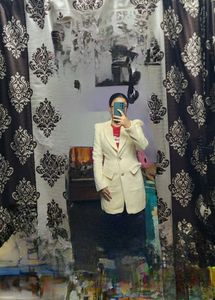 Vintage Cream Blazer