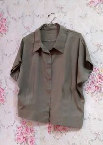 Stylish Women's Olive Green Top