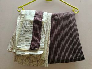 Unstitched cotton Dress material