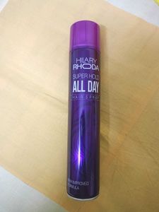 Hillary rhoda hair setting spray