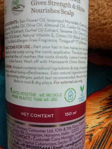 Mamaearth Onion Hair Oil