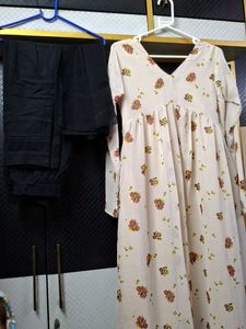 Flowy Floral anarkali dress