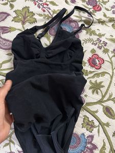 Black Shapewear Bodysuit
