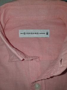 GIORDANO || Men's Slim Fit Coral Shirt
