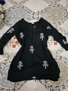Black Short kurti (new)