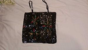 Sparkling Sequin Clutch Bag