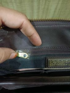 Vintage Leather Messenger Bag