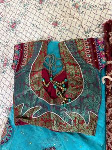 Gorgeous Embellished Saree with Blouse
