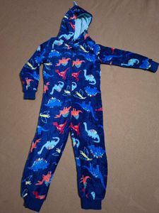 Kids Dinosaur Fleece Pajamas