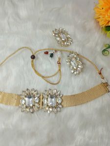 multi designer antic  lock silk handmade niack ear