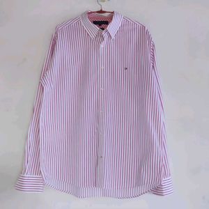 Tommy Hilfiger shirt pink stripe