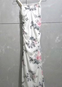 Elegant Floral Print Dress
