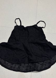 Elegant Black Lace Top