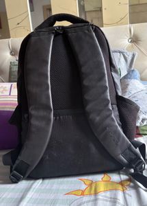 Stylish Brown Faux Leather Backpack